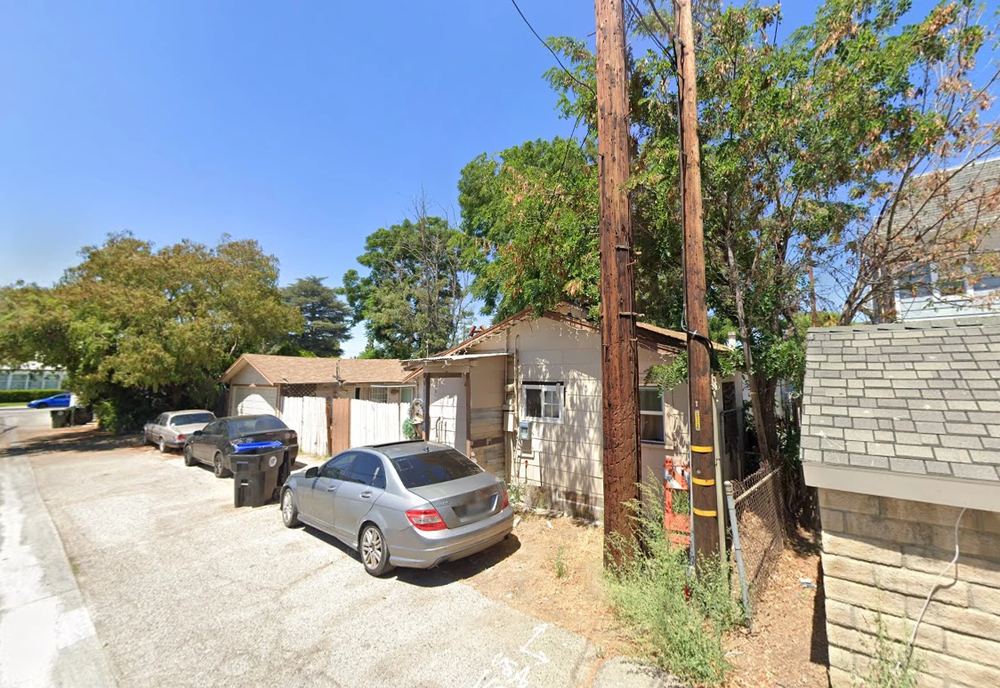 Rear 1926 house from the alley